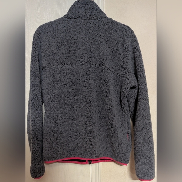 Columbia Sportswear Sherpa Fleece Full Zipper Jacket Size L Used Exc MSRP $100 - Picture 2 of 7